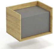 Szafka modułowa hikora + szary przykurzony H6-E80