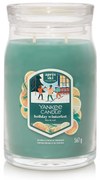 Yankee Candle Świeca zapachowa duża Signature Holiday Winterfest, 567 g, L