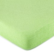 4Home prześcieradło frotte zielony, 180 x 200 cm