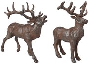 Metalowe figurki ogrodowe zestaw 2 szt. Deer – Esschert Design