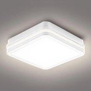 Brilagi - Oprawa zewnętrzna LED BENE LED/24W/230V 26x26 cm biała IP54