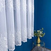 Firana haftowana Emma na markizecie dwa pasy elegancka wys. 170 cm