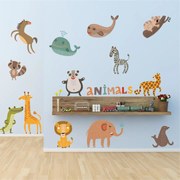 Naklejki na ścianę - Zwierzęta