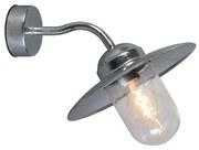 Zewnetrzna Lampa ścienna zewnętrzna cynkowa IP44 - Munich Rustykalny / Vintage Oswietlenie zewnetrzne