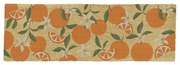 Wycieraczka z włókna kokosowego 40x120 cm Orange – Artsy Doormats