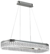 LED ściemnialny kryształowy żyrandol na lince THALIA LED/50W/230V 3000-6000K + z pilotem
