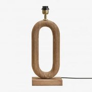 Podstawa Lampy Stołowej ↑45 Cm Z Drewna Mango Tiberia Drewno Mango - Sklum