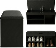 Szafka na buty z siedziskiem TRIA, 80 x 43 x 30 cm