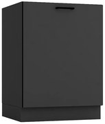 Szafka pod zlewozmywak 60 cm grafit D2-E84