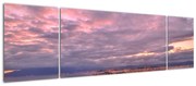 Obraz - Zmierzch nad miastem (170x50 cm)