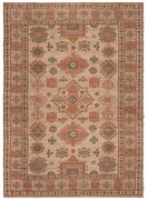 Różowo-pomarańczowy dywan z mieszanki juty tkany ręcznie 200x290 cm Lana Jute – Flair Rugs