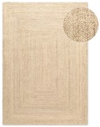 Dywan z juty dwustronny/tkany ręcznie w jasnym naturalnym kolorze 160x230 cm Juno – Hanse Home