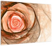 Obraz - Róża w artystycznym duchu (70x50 cm)