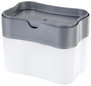 Dozownik do płynu do naczyń, system spieniania