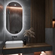 Nietypowe lustro łazienkowe z oświetleniem LED G3