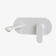 Mosiężna Bateria Podtynkowa Alameda Biała - Sklum