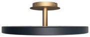 Antracytowa lampa sufitowa LED ø 60 cm Asteria Up – UMAGE