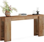 Stolik konsolowy 160 x 29,5 x 85 cm, stolik boczny, stolik do przedpokoju, stolik kawowy do małych przestrzeni