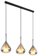 Globo 15542-3 - Żyrandol na lince GEEKY 3xE27/60W/230V czarne