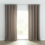 Zasłona Basic na kółkach 140x280 szary-beż