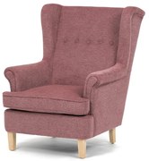 Fotel na uszach PINK2, różowy