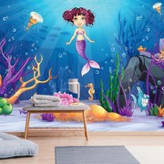 Fototapeta - Jezioro Jasna, Gozd Martuljek, Alpy Julijskie, Słowenia (196x136 cm)