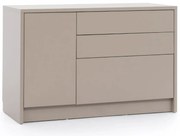 Komoda GENIUS 1D3S szer. 120 cm z drzwiami i trzema szufladami (kolor do wyboru)