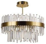 LED 80W 230V 3000-6500K złoty lampa sufitowa z regulacją + DO