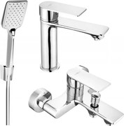 Mexen Royo R62 zestaw wannowy, chrom - 72203R62-00