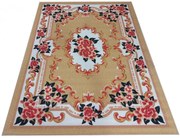 Musztardowy klasyczny dywan prostokątny T3-B82