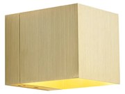 Nowoczesny Kinkiet / Lampa scienna złoty z LED i dotykowym ściemniaczem, ładowalny - Joris Nowoczesny Oswietlenie wewnetrzne