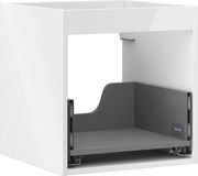 Mexen Box-A korpus szafki podumywalkowej 45 cm, 1 szuflada, biały połysk - 91AX0-0450-470-1-00