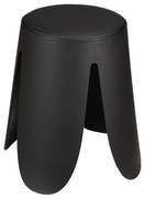 WENKO 26087100 - Stołek COMISO 44,5x46 cm czarny