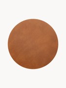 Okrągła podkładka ze skóry Hot