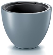 Donica ogrodowa z wkładem Heos 57 x 57 x 44 cm jasnoszary PROSPERPLAST