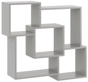 Szara minimalistyczna półka ścienna M5-B95
