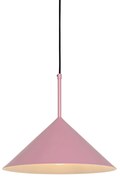 Designerska lampa wisząca różowa - TriangoloDesignerski Oswietlenie wewnetrzne
