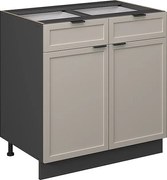 Szafka dolna do kuchni greybeige 80x51.6x82 fame-line