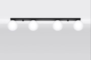 Listwa oświetleniowa YOLI 4 czarna SOLLUX  LIGHTING