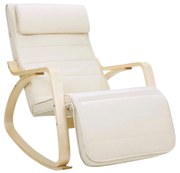 Jurhan Fotel bujany SWING, max obciążenie 150kg, 67x115x91cm, beżowa