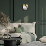 Kinkiet CARISMA GOLD 2xE14, kryształowa, glamour, złoty