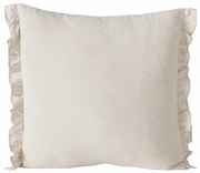Poduszka ozdobna z falbanką PADI, 43 x 43 cm