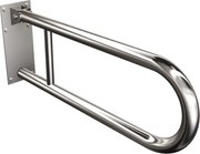 Uchwyt łazienkowy uchylny srebrny