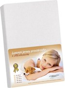 Bellatex prześcieradło z elastanem, biały, 100 x 200 cm