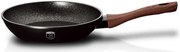 Aluminiowa patelnia z brązowym silikonowym uchwytem 20cm R8-F08
