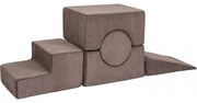 Aesthetic Shape Set 5-elementowy, Brązowy - Meowbaby®