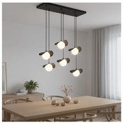 Żyrandol na lince RITUAL 6xG9/8W/230V czarny