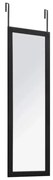 5five - Lustro wiszące na drzwi CLASSIQUE 110x36 cm czarne