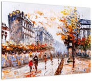 Obraz - Życie w mieście (70x50 cm)