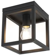 Industrialna lampa wisząca czarna - CagePrzemysłowy Oswietlenie wewnetrzne